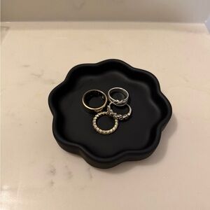 Black Ring Tray